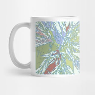 Botanical Print with Purple Mug